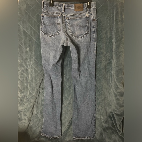 Lee Denim - Women's Vintage Lee Mom Denim Jeans Straight Leg, High Waist Size 31X32